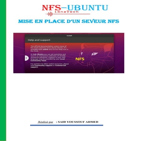 Mise en place de service NFS  ubuntu 22.pdf