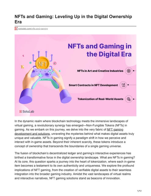 NFTs and Gaming Leveling Up in the Digital Ownership Era.pdf
