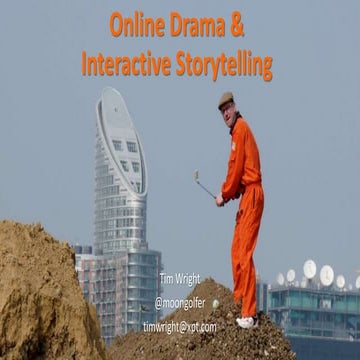 Online Drama/Interactive Writing 24 Apr 2020