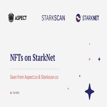 NFTs on StarkNet