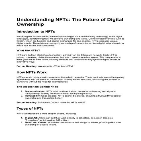 Exploring the Impact of NFTs on the Gaming Industry.docx