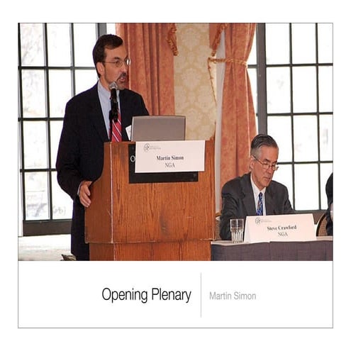 National Governors Association Forum, December 2007