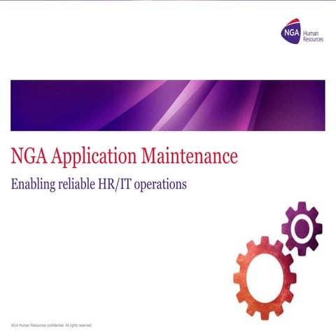 NGA Application Maintenance