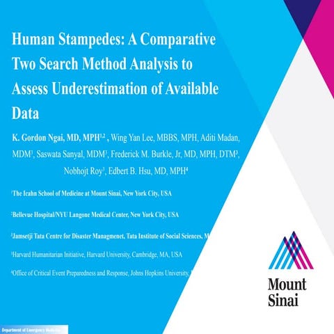 Ngai india Stampede 2001-2010 Final Presentation