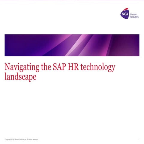 Navigating the SAP HR Technology Landscape