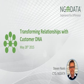 Learn How to Transform Your Relationships with Customer DNA