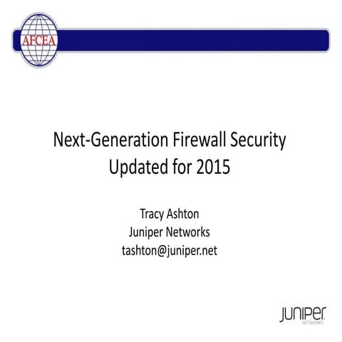 Next-Generation Network Security: TechNet Augusta 2015