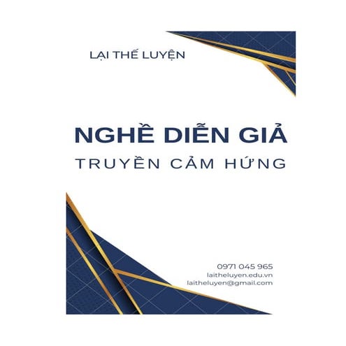 nghề diễn giả truyền cảm hứng - TS LAI THE LUYEN.pdf