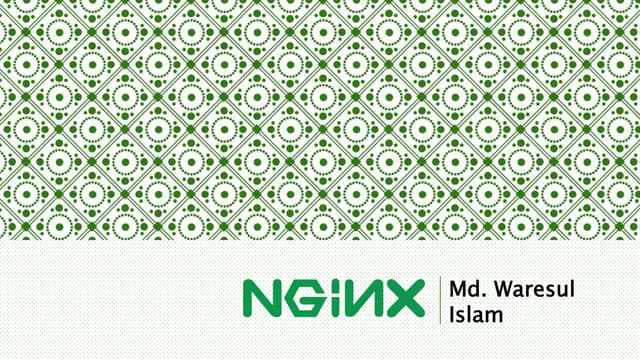 Introduction to NGINX web server