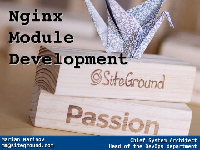 Writing Nginx Modules