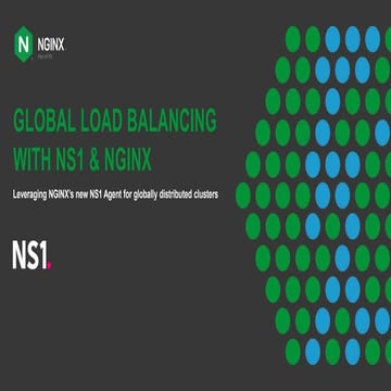 Global Server Load Balancing with NS1 and NGINX