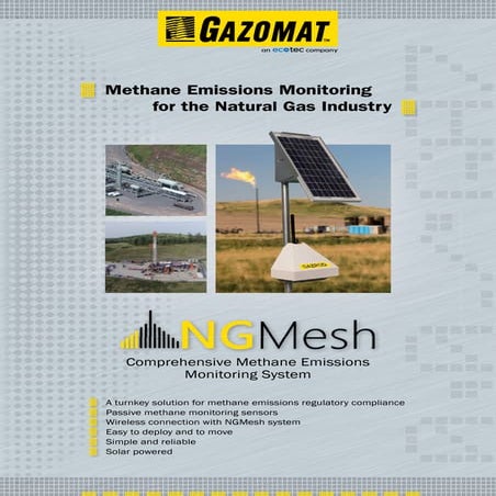 Ngmesh smart methane monitor