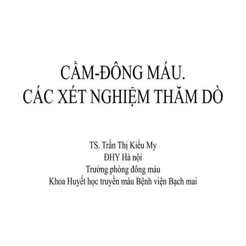 đôNg máu( kiều my)