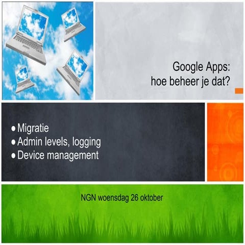 NGN, Google apps admin