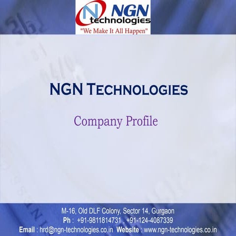 Ngn Technologies Company Profile