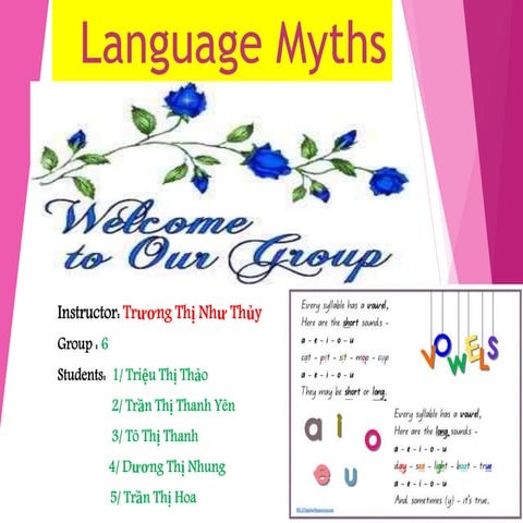 Ngôn ngữ và văn hóa [Language Myths]