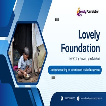 Lovely Foundation – NGO for Poverty in Mohali