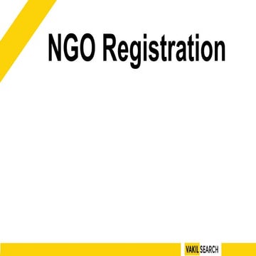 NGO Registration Process