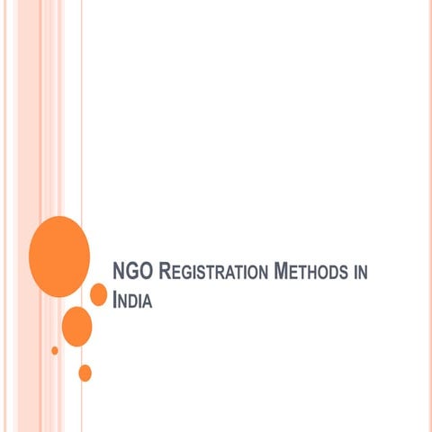 Ngo reg methods