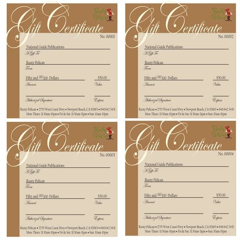 NGP Gift Certificate