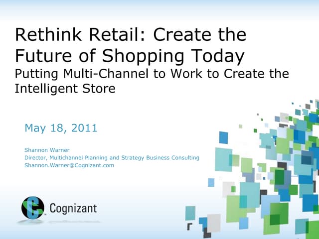 Rethink Retail: Create the Future of Shopping Today