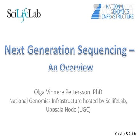 Next Generation Sequencing - An Overview