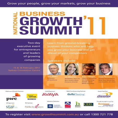National Growth Summit'11