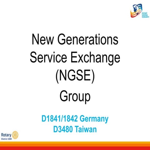 New Generation Service Exchange: Groups | PPTX
