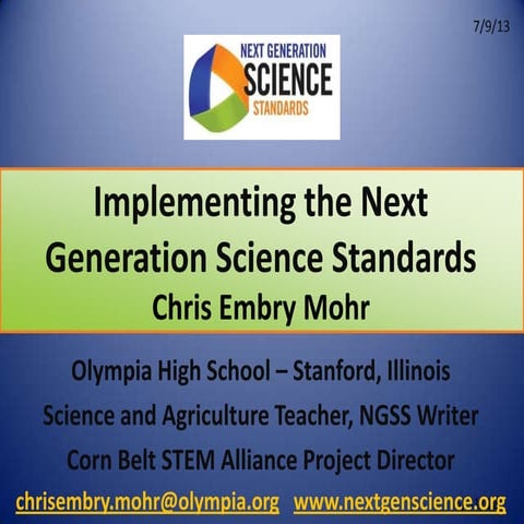 NGSS: Chris Embry Mohr