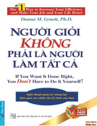 Người Giỏi Không Phải Là Người Làm Tất Cả (Donna M. Genett) pdf