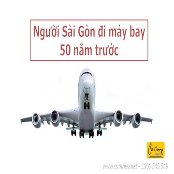 Người Sài Gòn đi máy bay 50 năm trước