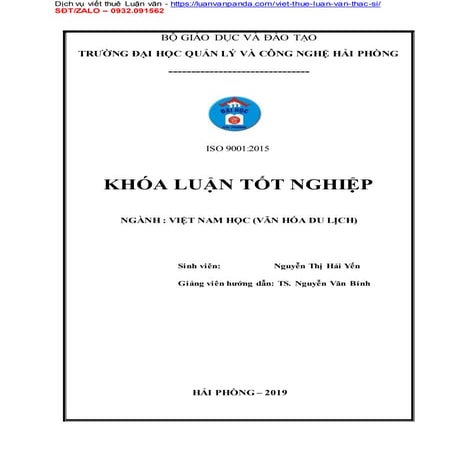 luan van thac si khai thac gia tri van hoa lich su phat trien du lich ...