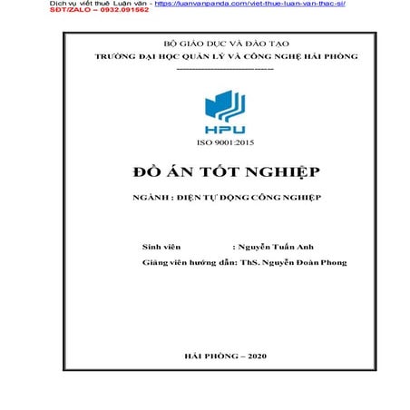 luan van thac si thiet ke cung cap dien su dung dien mat troi