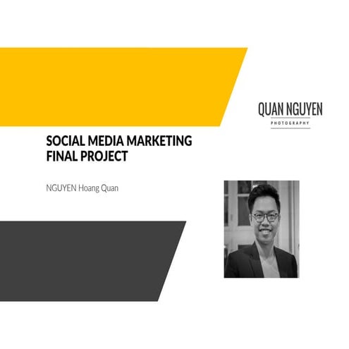 Apply Social Media Marketing to personal project