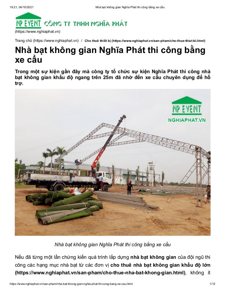 Nhà bạt không gian Nghĩa Phát thi công bằng xe cẩu 3 nha bat khong gian nghia phat thi cong bang xe cau 211004092824 thumbnail 4