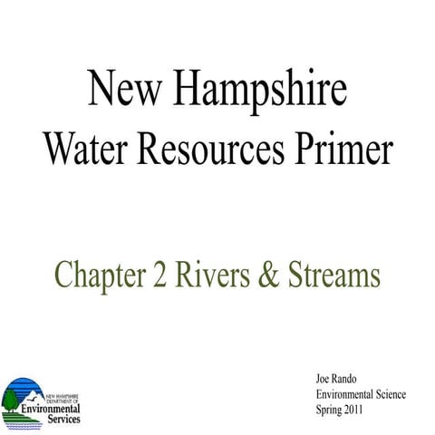 NHDES Rivers & Streams-NH