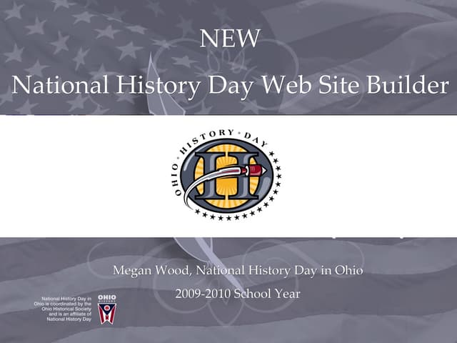 Using NHD Web Site Builder