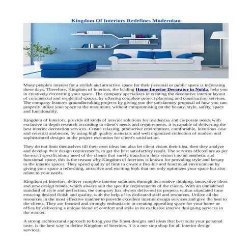 Interior design singapore | PDF