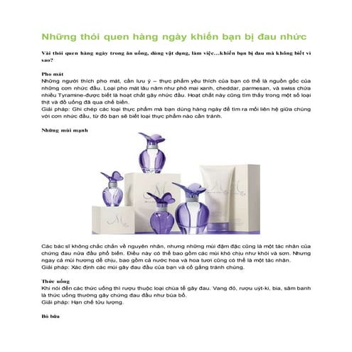 Những thói quen hàng ngày khiến bạn bị đau nhức