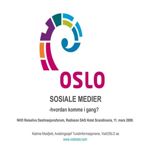 Markedsføring i Sosiale Medier