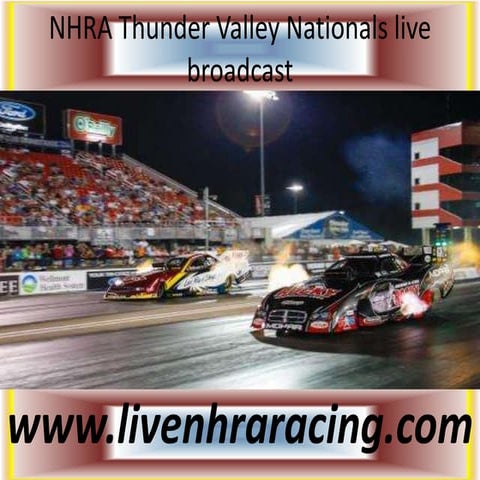 Watching nhra drag racing at las vegas | PPT