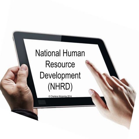 National Human Resource Development (NHRD)