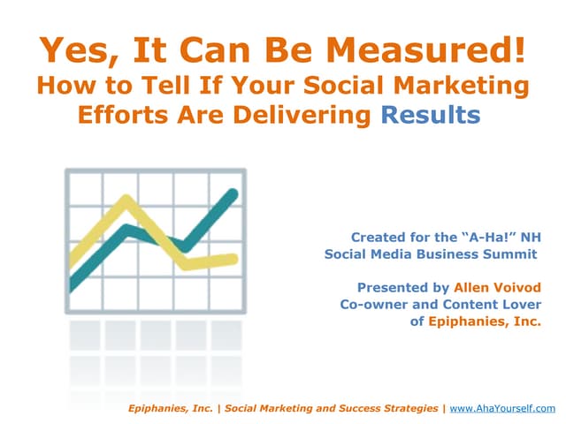 Yes, Social Media Can Be Measured!