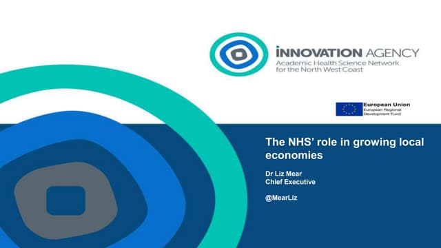 NHS' role in growing local economies