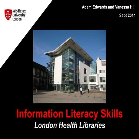 NHS London Libraries Games and Info Lit w'shop Sept '14