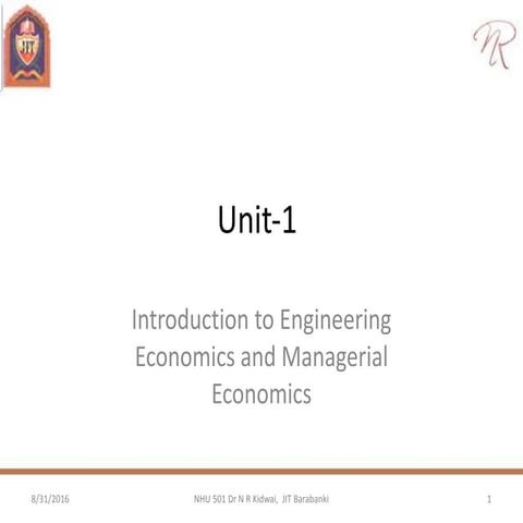 Concept of Efficiency- Engineering Economics 