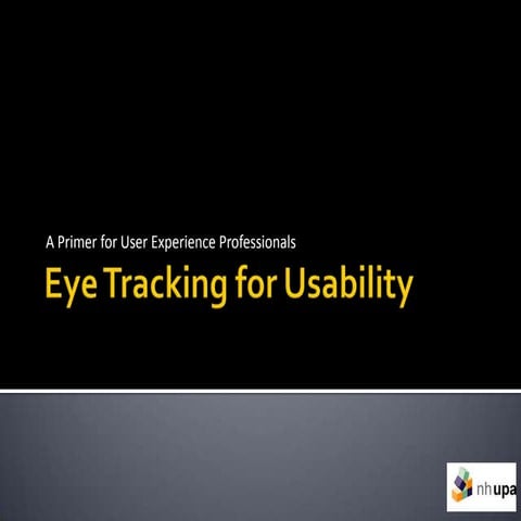 Eye Tracking for Usability