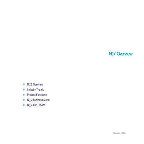Ni2 Positioning Overview  May 2006