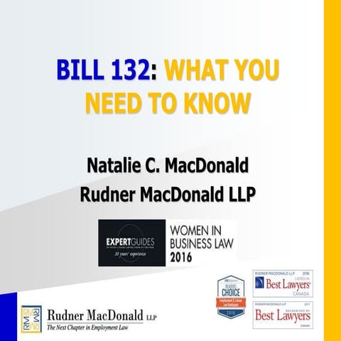 Bill 132: What You Need to Know
