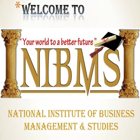 NIBMS MBA B-School
